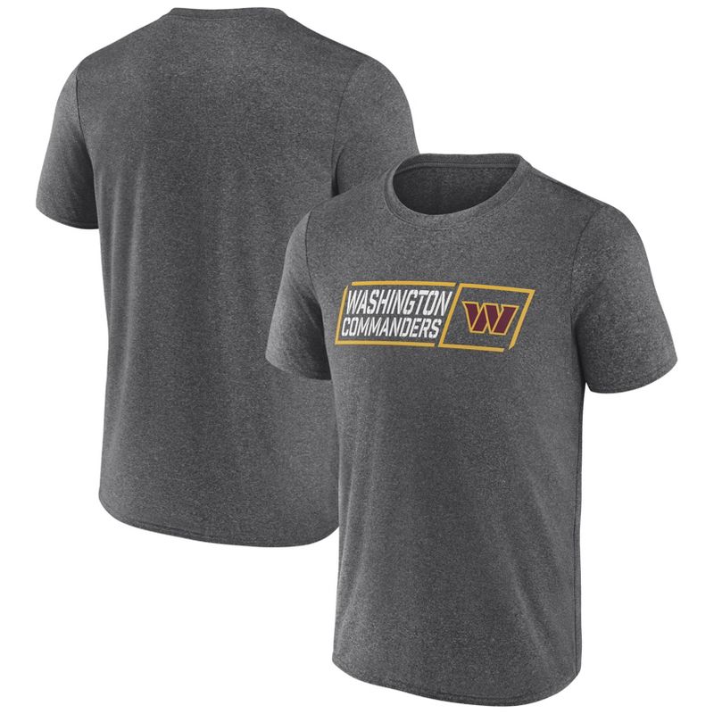 NFL Washington Commanders Men&#39;s Quick Tag Athleisure T-Shirt, 1 of 4
