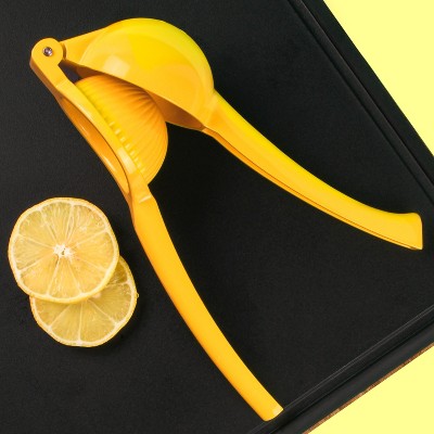 Colorful Cast Aluminum Citrus Squeezer Set for Lemon, Lime, Orange