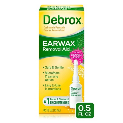 Debrox Earwax Removal Drops - 0.5 Fl Oz : Target
