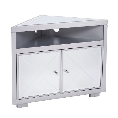 Glass Mirror Tv Stand Target