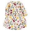 Hudson Baby Girl Cotton Dresses, Fall Botanical - 3 of 4