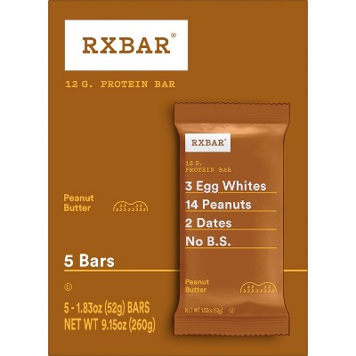 RXBAR Peanut Butter Protein Bars - 5ct/9.15oz