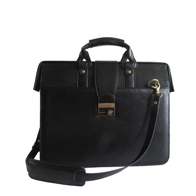 Amerileather Leather Doctor's Carriage Bag (Black) (#1842-0)