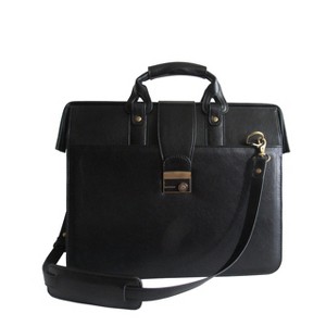 Amerileather Leather Doctor's Carriage Bag (Black) (#1842-0) - 1 of 4