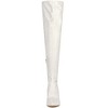 Allegra K Women's Glitter Pointed Toe Stiletto Heel Over the Knee High Boots - 3 of 4