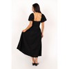 Petal and Pup Maria Puff Sleeve Midi Dresses - 3 of 3
