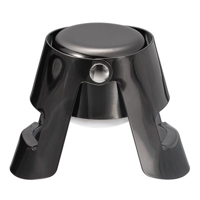 Unique Bargains Reusable Vacuum Stainless Steel Wine Stoppers for Champagne Beer