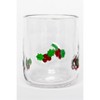 Jeanne Fitz Exterior Icon Set of 4 Tumblers Holly Berry - 2 of 4