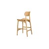 Boraam Solvang Wood Bar Stool Natural - 4 of 4