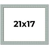 PosterPalooza | Refined Blue Picture Frame - UV Acrylic, Backing Board, Hanging Hardware Included - 2 of 4