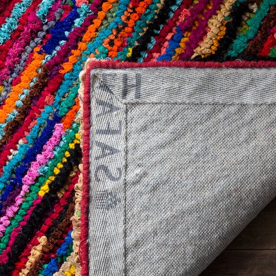 Nantucket Multicolor Handmade Wool Rectangular Area Rug 5' x 8'