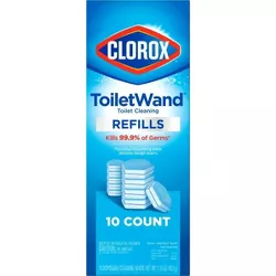 Clorox ToiletWand Disinfecting Refills Disposable Wand Heads - 10ct