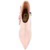 Journee Collection Womens Deandra Tru Comfort Foam Inside Zip Stiletto Booties Blush 12 - 4 of 4