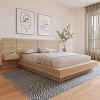 Nexera 4pc Queen Napa Bedroom Set Natural Blonde Oak - 4 of 4