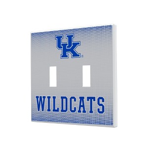 NCAA SEC Universities Linen Hidden-Screw Light Switch Plate for Double Toggle - 1 of 4