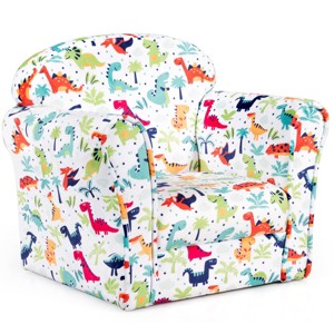 Toddler Children Single Sofa Armrest Chair Furniture Cute Gift for Kids - 1 of 4