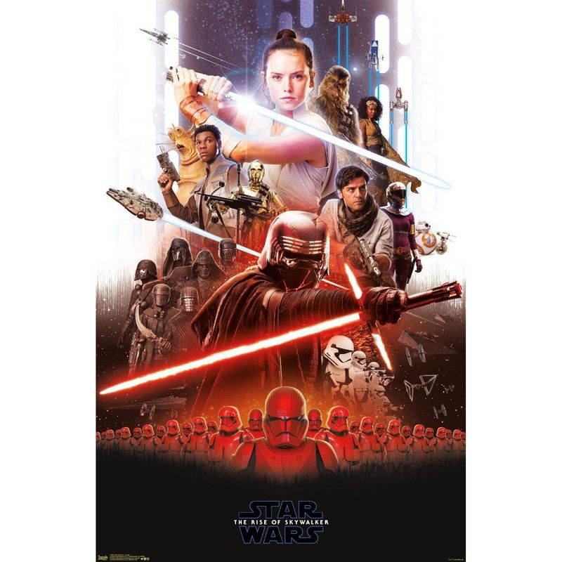 34&#34; x 22&#34; Star Wars: The Rise Of Skywalker Group Premium Poster - Trends International, 1 of 5