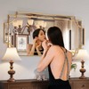 Aoibox Large Gold Mirror for Wall, Traditional Decorative Beveled Full Length Mirror for Bathroom Living Room Bedroom Kitchen Farmhouse Entryway - 3 of 4