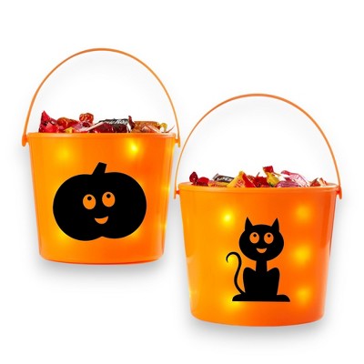 Personalization Mall Halloween Character Light Up Treat Bucket