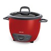 Aroma 14 Cup Pot-Style Rice Cooker and Food Steamer - ARC-747-1NG: 2 Settings, Vegetable Steamer, Cool Touch, Red - 2 of 4