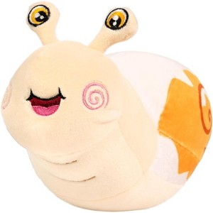 Scentco Snuggle Bugs Snail Gourmet-Scented Plush Bug, Cinnamon Roll Scent, Ages 3+ - 1 of 4