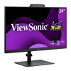 ViewSonic VG2441V 24 Inch 1080p IPS Video Conferencing Monitor with Integrated Windows Hello Certified IR 5MP Webcam, Built-in Microphone, Advanced - 3 of 4