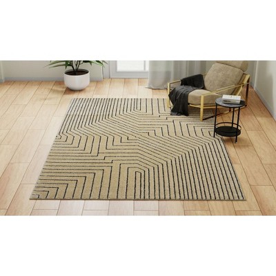 Rugs America Cadence CN90B Contemporary Geometric Area Rug