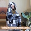 Tirrinia Oversized Hoodie Blanket Sweatshirt, Comfortable Fleece Giant Wearable Blankets, Gift for Adults Men Women Teenagers Wife Girlfriend - 3 of 4