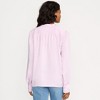 Lands' End Women's Satin Popover Shirt - 2 of 4