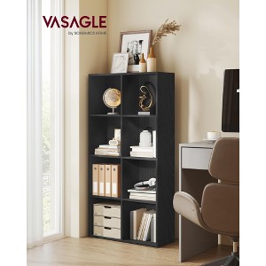 8-Cube Storage Shelf, Modern Bookcase Organizer, 51" Tall Multi-Functional for Living Room/Office, Easy Assembly - 1 of 4