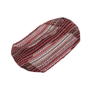Unique Bargains Women's Fashion Stripes Wide Headwrap 1 Pc - 1 of 4