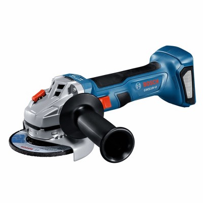 Bosch GWS18V-8N-RT 18V Brushless Lithium-Ion 4-1/2 in. Cordless Angle Grinder with Slide Switch (Tool Only) Manufacturer Refurbished