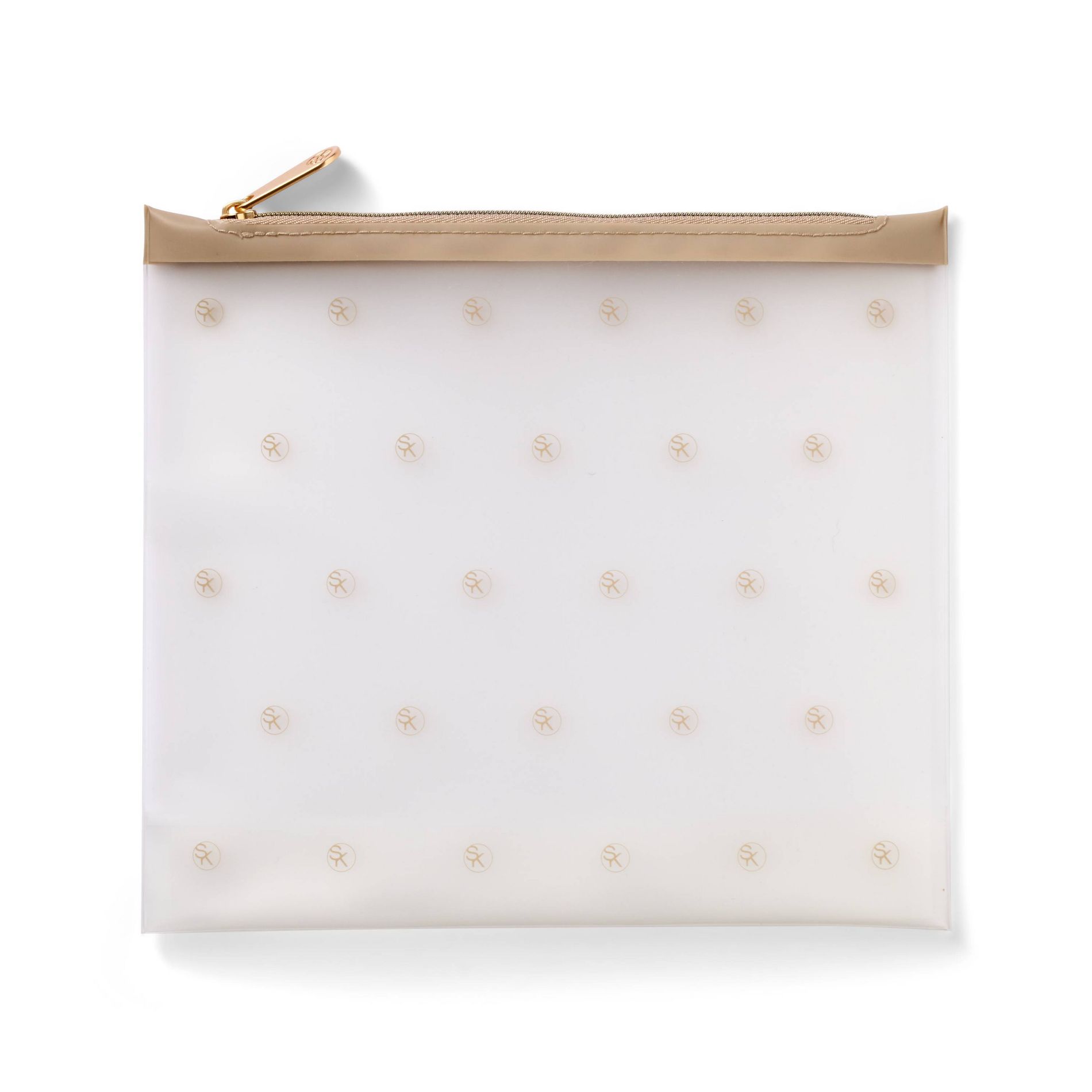 Sonia Kashuk™ Travel Pouch Makeup Bag: Clear TPU, Zipper Closure