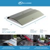 EZ-ACCESS Patented Aluminum Suitcase Top Lip Extension TLE with Slip Proof Surface, and 500 Pound Weight Capacity for Wheelchairs and Scooters Only - 3 of 4