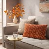 Square Marled Knit Throw Pillow - Threshold™ - 2 of 4