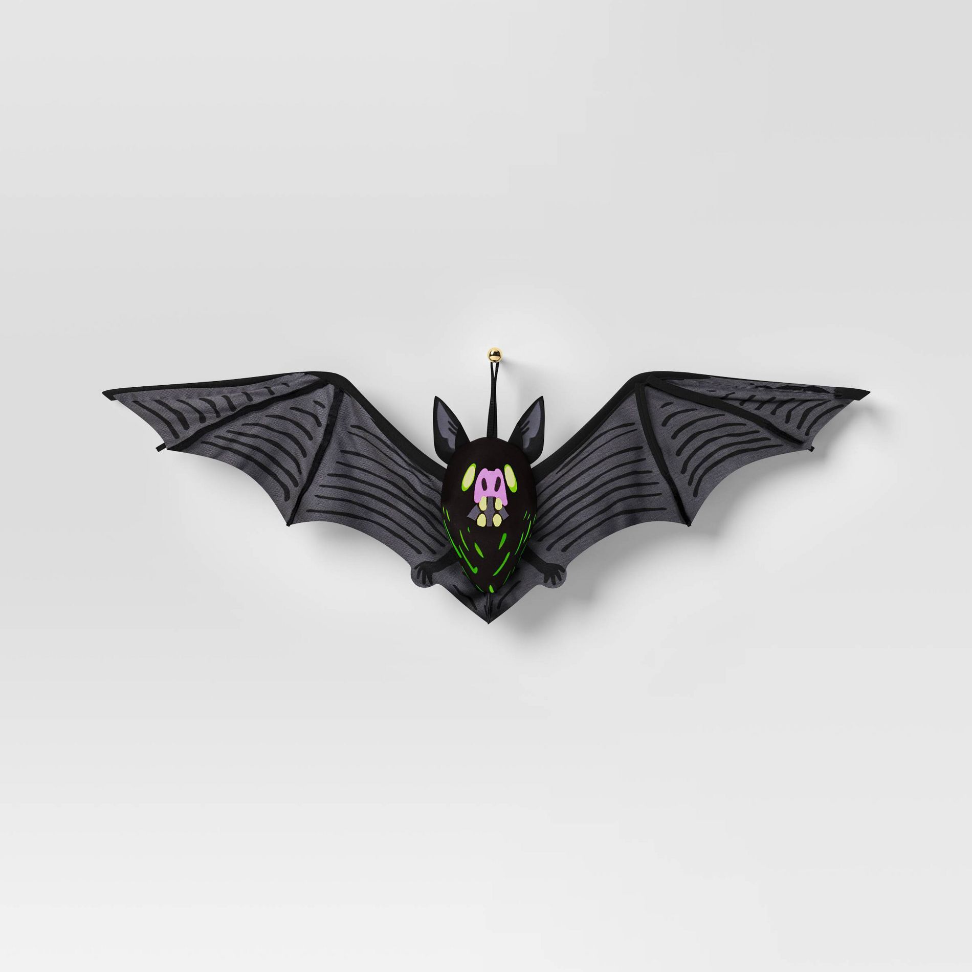 22" Hanging Bat Halloween Decorative Prop - Hyde and EEK! Boutique™: Indoor Unlit Decoration