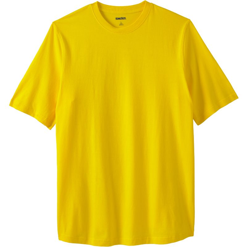 KingSize Men's Big & Tall Shrink-Less Lightweight Crewneck T-Shirt, 1 of 2