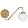 Lark Dottie 1 - Light Wall Light in  Lacquered Brass - 4 of 4