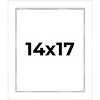 PosterPalooza | Modern Shadow Box 1" Depth White Picture Frame - UV Acrylic, Backing, Hanging Hardware - 2 of 4
