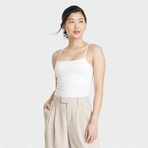 MUJI Women's Stretch Jersey Camisole Pack of 2