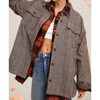 Women's Plaid Shacket/jacket - LA MIEL - 4 of 4