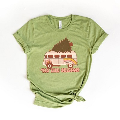 Simply Sage Market Women's Hippie Tis The Season Short Sleeve Graphic Tee