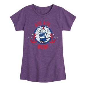 Girls' - Disney - Peter Pan Fitted Short Sleeve Graphic T-Shirt - 1 of 4