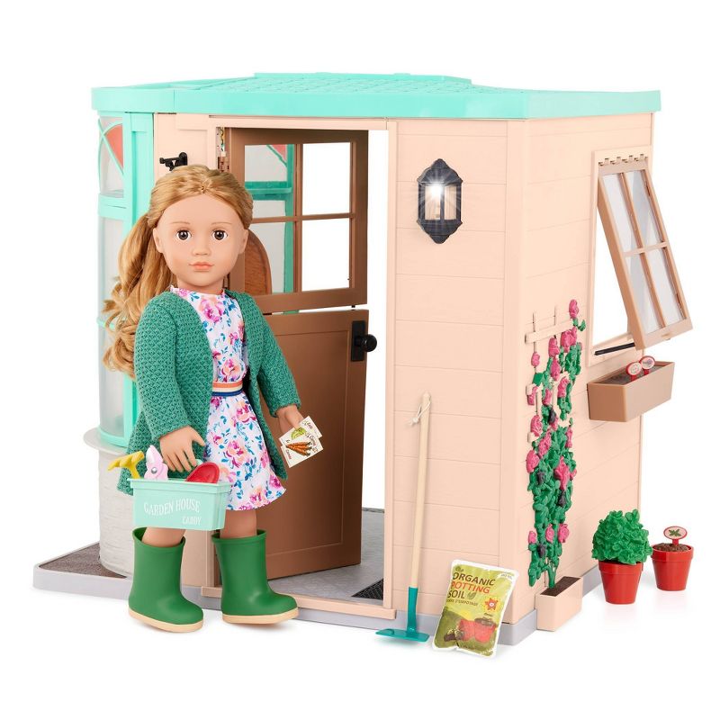 Our Generation Room to Grow Greenhouse Accessory Set for 18&#34; Dolls, 4 of 13