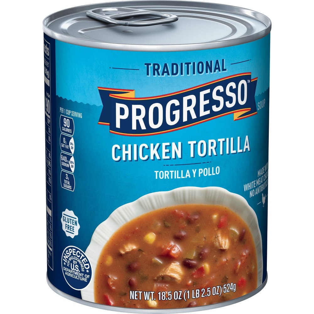 UPC 041196476033 product image for Progresso Traditional Tortilla Y Pollo Chicken Tortilla Soup - 18.5oz | upcitemdb.com