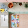 Stupell Industries Happy Snowmen Trio Printed Anti-Fatigue Floor Mat, design by Petal Prints Design, 30"x18" - 2 of 4