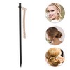 Unique Bargains Women's Wind Chime Style Hair Chopstick 1 Pc - 3 of 4