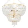 Crystorama Lighting Rylee 12 - Light Chandelier in  Antique Gold - 4 of 4