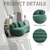 Chic Crate-Bean Bag Recliner Sofa – High Back Durable Lounger for Adults & Kids, All-Weather Indoor/Outdoor, Emerald Accent Floor Lounge Chair - 2 of 4
