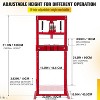 12-Ton Hydraulic Press, Heavy Duty H-Frame Garage Floor Hydraulic Shop Press with Press Plates, Adjustable Working Table Height - 3 of 4